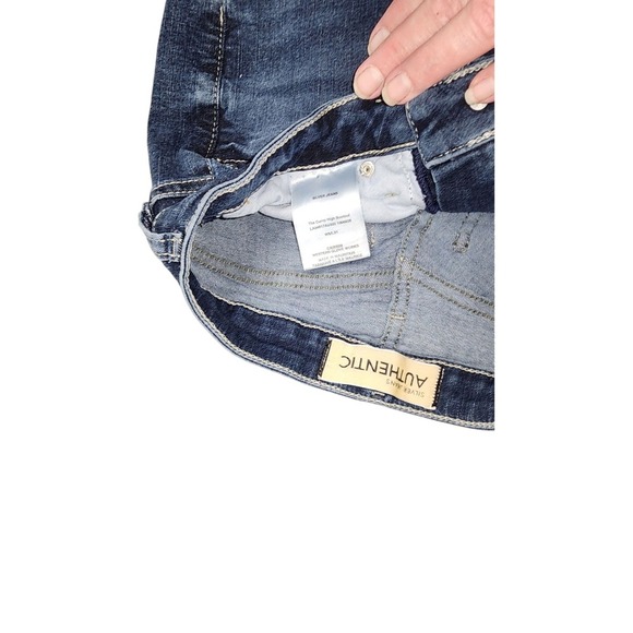 Silver Jeans Co. High Rise Bootcut‎ Dark Wash Denim Jeans - Picture 2 of 5